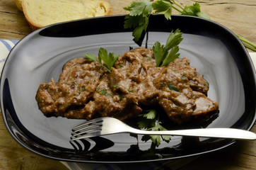 Carne alla pizzaiola بيتزايولا Cucina italiana ft41080436 Italian cuisine