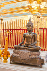 Buddha in the Grand Palace of Bangkok, Thailand. South East Asia.