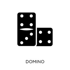 Domino icon. Domino symbol design from Arcade collection. Simple element vector illustration. Can be used in web and mobile.