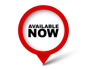 red vector banner available now