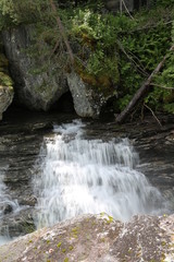 waterfall in forest