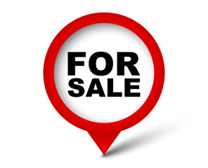 red vector banner for sale