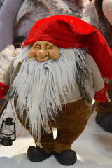 Christmas dwarf with red cap