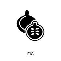 Fig icon. Fig symbol design from Fruit and vegetables collection.