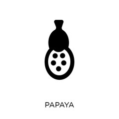Papaya icon. Papaya symbol design from Fruit and vegetables collection.