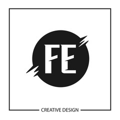 Initial Letter Logo FE Template Design