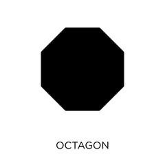 Octagon icon. Octagon symbol design from Geometry collection.