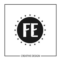 Initial Letter Logo FE Template Design