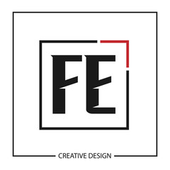 Initial Letter Logo FE Template Design