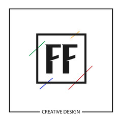 Initial Letter Logo FF Template Design