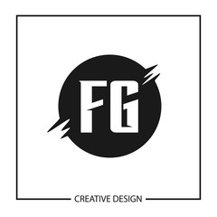 Initial Letter Logo FG Template Design