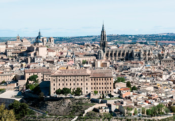 Fototapeta na wymiar Spanish city of Toledo