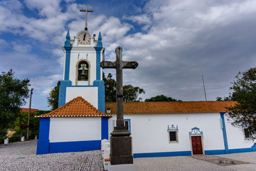 Castle church, in Coruche,Ribatejo Region, Portugal