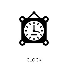 Clock icon. Clock symbol design from Time managemnet collection. Simple element vector illustration. Can be used in web and mobile.