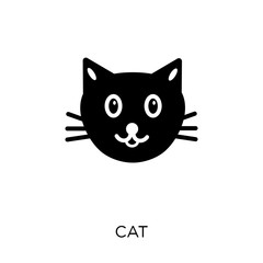 Cat icon. Cat symbol design from Animals collection.