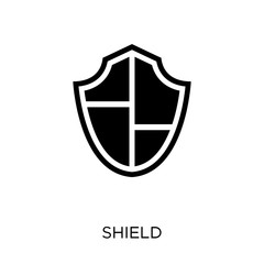 Shield icon. Shield symbol design from Army collection. Simple element vector illustration. Can be used in web and mobile.