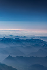Fototapeta na wymiar Alpen Berge