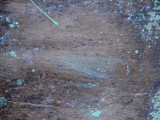 Wallpaper painted wood