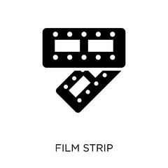Film strip icon. Film strip symbol design from Cinema collection.