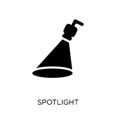 Spotlight icon. Spotlight symbol design from Cinema collection.
