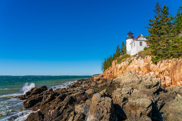 Fototapeta na wymiar coast lighthouse