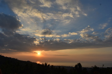 Sunset in Lovina