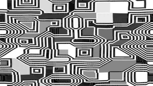 Pack of Abstract Black and White Background Loops in HD 1080p Resolution
