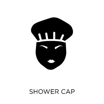 Shower Cap Icon. Shower Cap Symbol Design From Hygiene Collection.