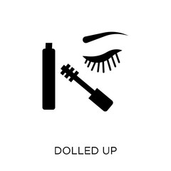 dolled up icon. dolled up symbol design from Hygiene collection.