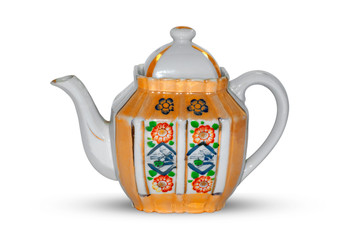 teapot isolated on white background