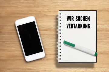 Wir suchen Verstärkung