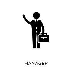 Manager icon. Manager symbol design from Professions collection.