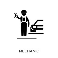 Mechanic icon. Mechanic symbol design from Professions collection.