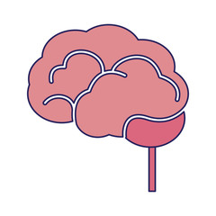 Human brain symbol