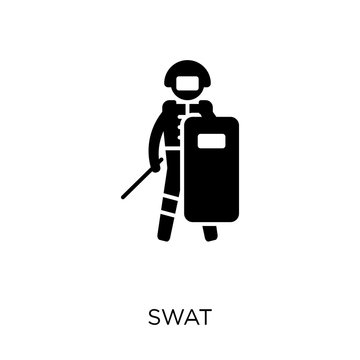 Swat icon. Swat symbol design from Professions collection.