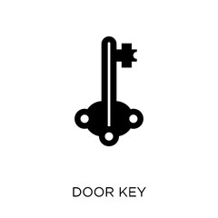 Door key icon. Door key symbol design from Smarthome collection.