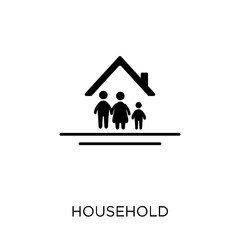Household icon. Household symbol design from Smarthome collection.