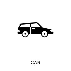 Car icon. Car symbol design from Transportation collection. Simple element vector illustration. Can be used in web and mobile.
