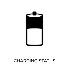 Charging status icon. Charging status symbol design from Web navigation collection.
