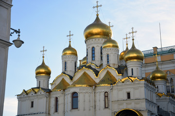 Fototapeta na wymiar Annunciation church of Moscow Kremlin
