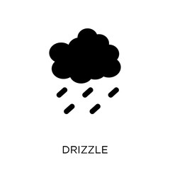 Drizzle icon. Drizzle symbol design from Weather collection.