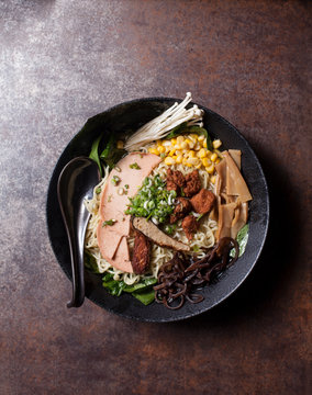 Bowl of tetsu ramen