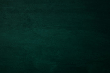 Empty green chalkboard or school board background and texture, education and back to school concept.