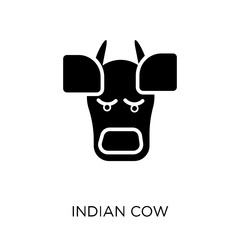 indian Cow icon. indian Cow symbol design from India collection.