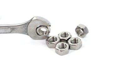 Wrench tool and steel nut