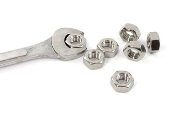 Wrench tool and steel nut