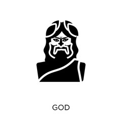 God icon. God symbol design from Religion collection.