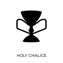 Holy chalice icon. Holy chalice symbol design from Religion collection.