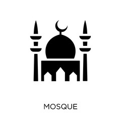 Mosque icon. Mosque symbol design from Religion collection.