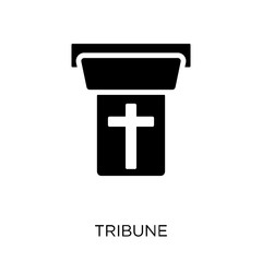 Obraz premium Tribune icon. Tribune symbol design from Religion collection.